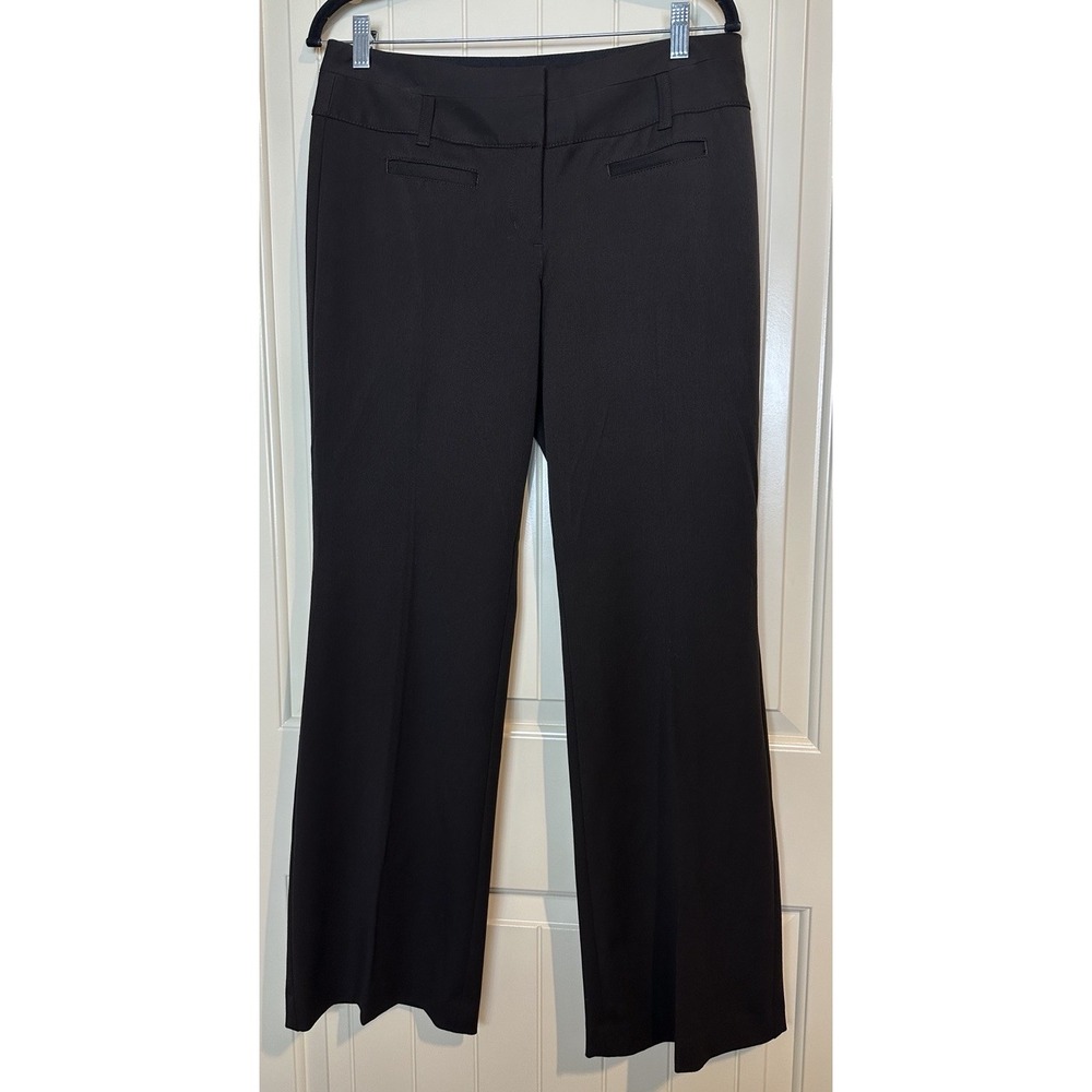 Express Editor Brown Wide Leg dress pants workwear career office work sz 8
